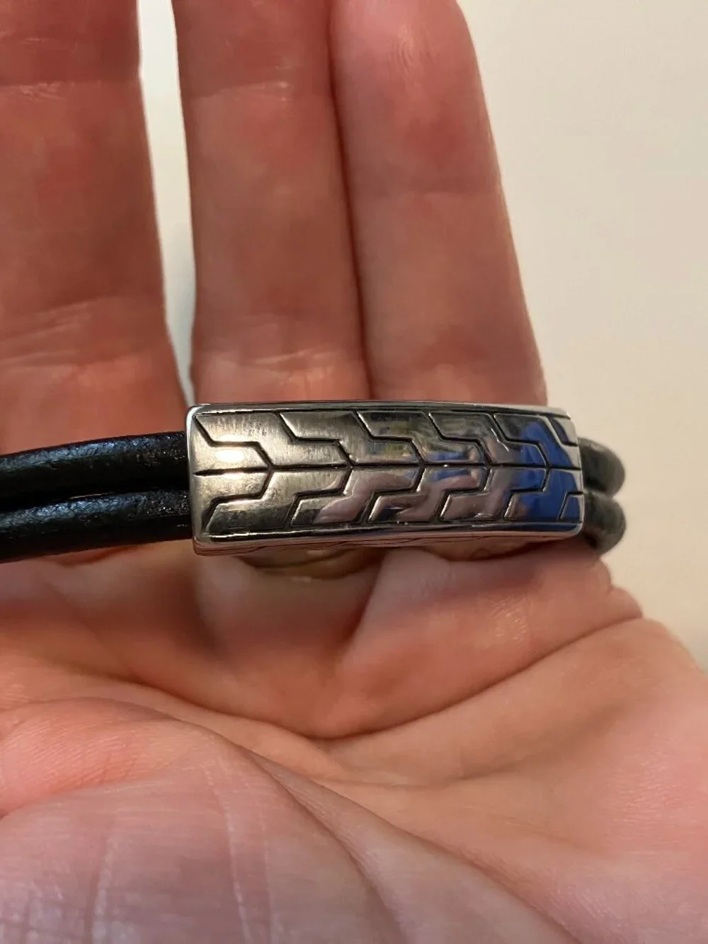 Hand Crafted black genuine